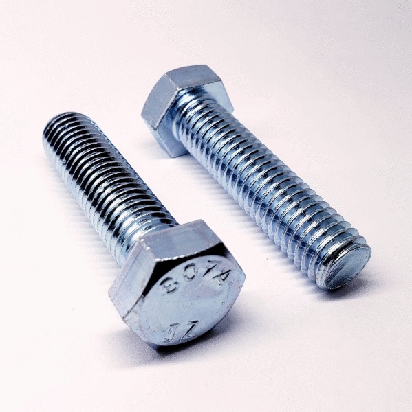 Picture of Brighton Best 499066 5/16"-18X2-1/2",(Ft) Hex Tap Bolt A307 Grade A Coarse Low Carbon Plain